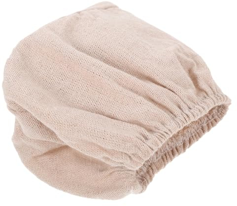 STOBAZA Revestimiento De Cesta A Prueba De Banneton Para Pan Cesta De Madre De Forma Ovalada De Ratán Natural Cubierta De Tela Suministros Para Hornear Pan Para Panadería Hornear En