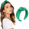 DRESHOW Haarreifen Damen Geknotet Stirnbänder Elastisch Haarreif Breit Stirnband Mode Vintage Haar Zubehör