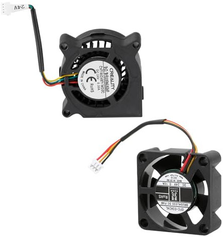 Official K1 Extruder Fans, 24V 3010 Axial & 24V 4020 Blower Fans for K1/K1C/K1 Max 3D Printers