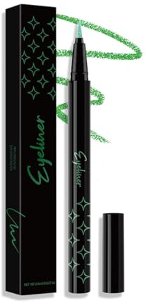Vawolecy Gel-Eyeliner-Stift,Wasserfest Verwischfest Lidstrich | Langanhaltend Geltextur für weichen Auftrag, präziser Cat Eye und Rauchlook, ideal für Goth Halloween