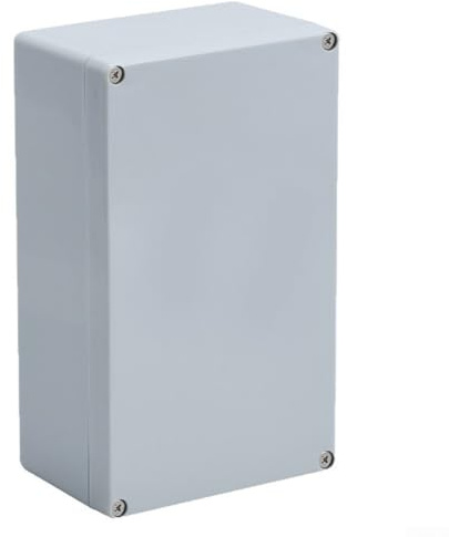 Elektrische Anschlussdose für den Außenbereich, IP66, wasserdichtes ABS-Kunststoffgehäuse, 158 x 90 x 60 mm, für DIY-Projekte, Messgeräte, LCD-Bildschirme, Steckdosen, LEDs, Schalter, Leiterplatten
