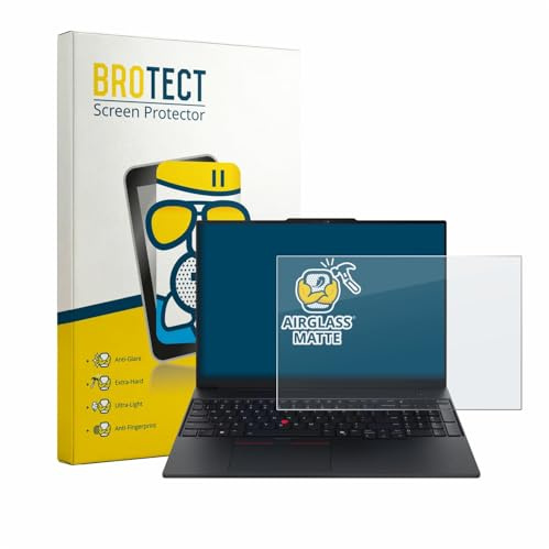 BROTECT Entspiegelungs Schutzglas für Lenovo ThinkPad E16 Gen 4 Schutzfolie Panzer Glas Matt [Extrem Kratzfest 9H, Anti-Reflex, Anti-Fingerprint]