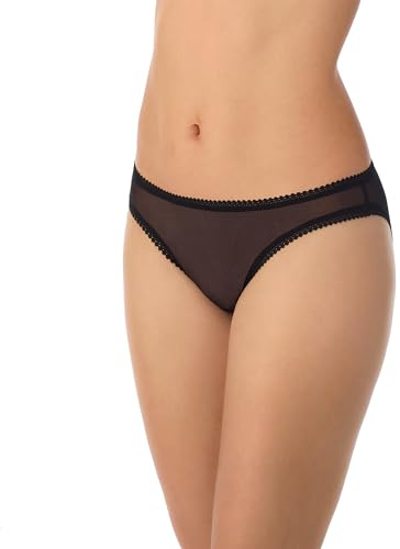 OnGossamer Women's Mesh Low-Rise Bikini Panty