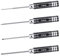 Neewer Chiave Esagonale in Nitruro di Titanio Leggero, Set da 4 Pezzi, Kit di Strumenti per Cacciavite Esagonale per Elicottero RC (1,5 mm/2 mm/2,5 mm/3,0 mm)