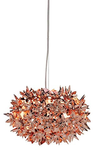 Kartell Bloom 09263RR S2, Lampada a Sospensione, Rame, Ø 28