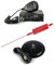 CB Radio Kit with Mini Tornado Antenna, 90 cm, 7-inch Magnetic Mount, Multiple Colours (Red)