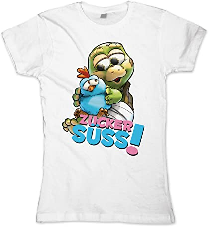 Sascha Grammel - Girlie Shirt - Zucker Süss! - Weiß - M