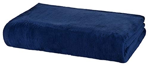 Moon Kuscheldecke Wohndecke Wolldecke 150x200 (150x200, marine)
