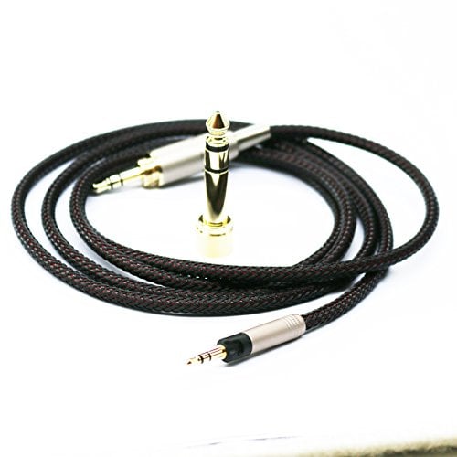 Replacement Audio Upgrade Cable Compatible with Sennheiser HD6 MIX, HD7, HD8 DJ Headphones 3meters/9.9feet