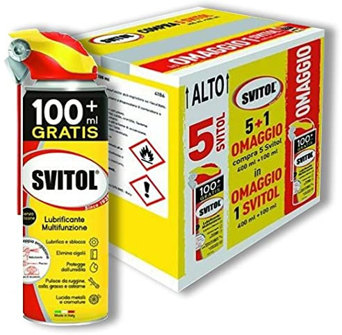 SBLOCCANTE SPRAY SVITOL ml 400 + 100 gratis - cf. 6 pezzi