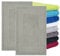 BaSaTex - 2er Pack Badvorleger für Dusche & Badewanne - Badematte Saugfähig & Schnelltrocknend in 50x80 cm - Aus 100% Baumwolle - Öko-Tex Made in Green Zertifiziert - Silber