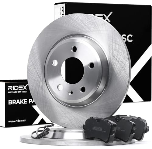 RIDEX Bremsenset Hinten 300mm Bremsscheiben und Bremsbeläge Kompatibel mit AUDI A4 Avant 8K5, B8