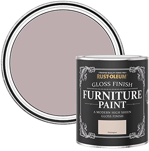 Rust-Oleum Peinture Rose pour Meubles, Finition Brillante - Pêche 750ml