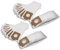 vhbw 20x sacchetto compatibile con AEG Electrolux ZS 200 Energica, ZS 201 Energica, ZS 202 Energica aspirapolvere - 17 28cm x 21cm Bianco