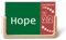 Hope Word Inspirational Zitat Sprüche 2022 Tischkalender Planer 12 Monate