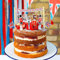 Talking Tables - Royal Coronation Cake Decorations Cupcake Toppers - King Charles III, Union Jack Flags - British Street Party - 12 Pack