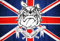 AZ FLAG - Flagge Official Hooligan Vereinigtes Königreich - 90x60 cm - Britische Fahne 100% Polyester mit Messing-Ösen - UV-beständig - Vives Farben - 50g