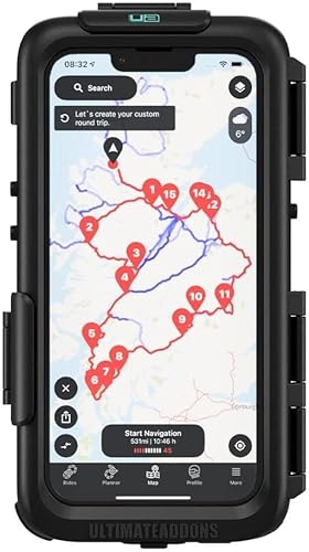 Ultimateaddons Robuste Schutzhülle für Apple iPhone 14/15 Pro