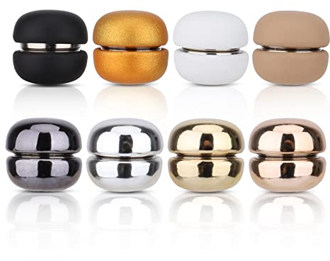 8St Hijab Magneten, Mehrzweckstiftlos Stark Hijab Magnet pin Magnetische Hijab Stifte Hijab Clip Magnet Schal Magnetverschluss Hijab Magnete für Frauen Hijabs Schals Kleidung