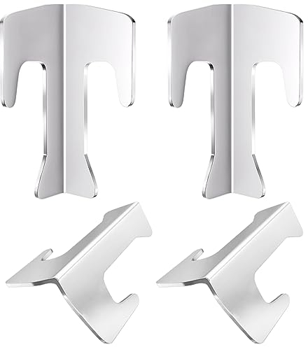 Joycabin 4er Set Feuerplatten Abstandshalter Set, Universal Abstandshalter für Feuerplatten zur Verwendung auf Feuertonnen, Feuerschalen und Kugelgrills BBQ Disc