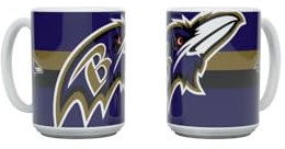 Baltimore Ravens NFL Tasse Becher Kaffeetasse Mug ** Triple Logo ** 450 ml