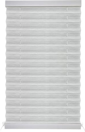 NOVINO RV Shades for Camper Window,RV Blinds Camper Blinds for Travel Trailers,Motorhome Pleated Window Shades-14 W x 24 L,Gray