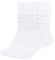 CLOSEMATE 3 Paar Kniestrümpfe Damen Lange Slouch Socken Baumwolle Stulpen Beinwärmer Beinstulpen Slouchy Socks 35-38 39-42 Einheitsgröße 3Weiß