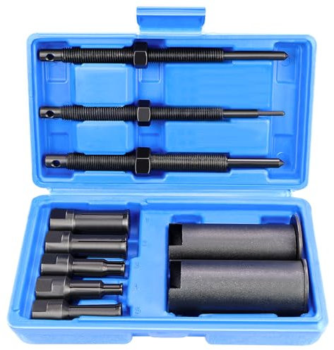 KXVXXV Motorrad Lagerabzieher Innen, 9-23 mm Innenlager Abzieher Set, Innenabzieher Lager, Radlager Abzieher mit 5 Größen offene Clips, Geeignet für Motorradräder, Generatorlager