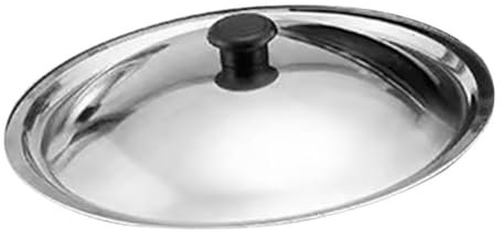 Cabilock Tapa De Olla De Acero Inoxidable Gran Tamaño Versátil Ideal Para Cocinas