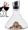 Revella Wine Decanter with Aerator, Revella Crystal Clears Wine Decanter Set, 1500ml Filtration Winsess Decanter, Red Wine Carafe with Built in Dispenser, for White and Red Wine(Jinshan)
