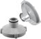NHTJTHE 2 adaptadores para aspiradora de Piscina para Manguera de aspiración, Limpieza rápida de la Piscina, Adaptador para Manguera de aspiración para Piscinas Quick-up (Gris)
