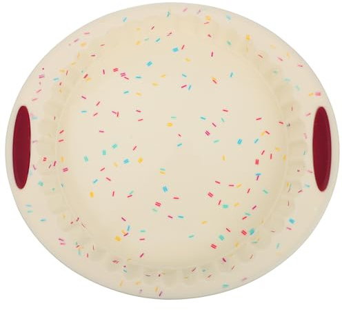 SHINEOFI Silica Gel Savarin Baking Mould Ring Cake Pan for Mold Baking, Non-Stick Silicone Cupcake Mould