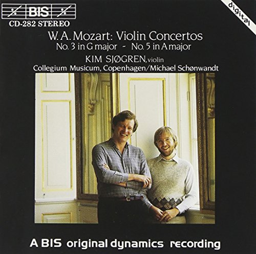 Violin Concertos 3 G KV216