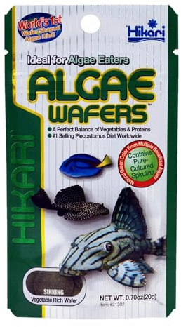 Hikari Fish & Aquatic Supplies Tropical Sinking Algae Wafers .70Oz