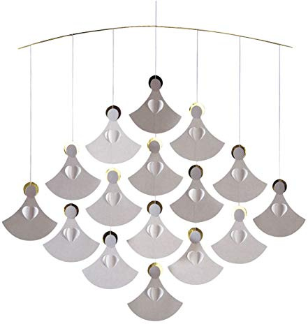Flensted Mobiles 085b Mobile, Mehrfarbig, 45 x 45 cm