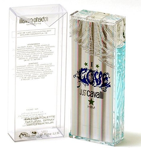 Just Cavalli I Love Him by Roberto Cavalli Eau de Toilette Spray - Men's by Roberto Cavalli
