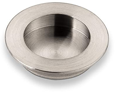 SOTECH Einlassgriff Muschelgriff EL-07 echt Edelstahl Ø 50 mm