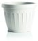 Bama BAM483 Vaso Fiori Terra, Bianco, 40 cm