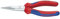 Knipex Pince à becs longs chromée, avec gaines bi-matière 190 mm 30 25 190