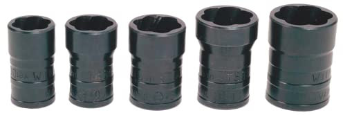Williams TSFS5005 5-Piece Turbo Socket Salvage Socket Set