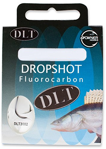 DLT Fluorocarbon gebundene Owner Dropshot Mosquito Haken Gr. 4