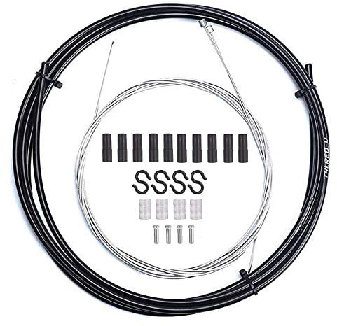 Gasea Universal Bike Shifter Cable with Housing Kits, Bicycle Derailleur Replacement Cable Sets for MTB Mountain Road Bike…