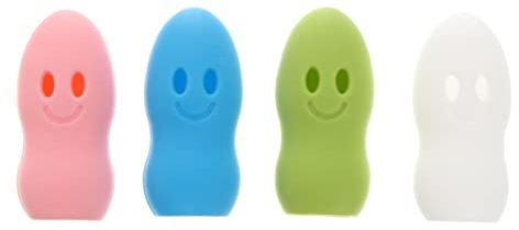 Supvox Zahnbürsten Kopf Hüllen Silikon Reiseetui Zahnbürsten Schutz Tragbar für Reise Zuhause 4 Stück