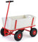 RAMROXX Bollerwagen Holz Handwagen Transportwagen Gartenwagen Transportkarre bis 150kg