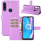 Fertuo Funda para Alcatel 1SE 2020, Carcasa Libro con Tapa de Cuero Piel Wallet Case Flip Cover con Kickstand, Hebilla Magnetica, Ranuras para Tarjetas para Alcatel 1SE 2020, Púrpura