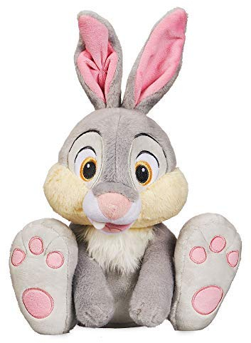 Disney Store Offiziell Mittelgroßes Kuscheltier Klopfer aus Bambi, 35 cm / 13, knuddeliges weiches Kaninchen mit Stickereien und Flauschigen Verzierungen, für alle Altersstufen geeignet