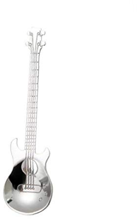 Hotaden Kreative Kaffeelöffel Edelstahl Gitarre Löffel Kaffee Und Teelöffel Geschirr Trinken Kochlöffel