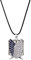 Angriff Auf Titan Halskette, Yifnny Angriff Auf Titan Survey Corps Badge Halskette Blau Weiß Flügel der Freiheit Anhänger Cosplay Halskette Anime Schmuck für Männer/Jungen/Anime Fan (Silber)