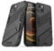 LOLFZ Hülle für iPhone 13, Armor Case mit Ständer Military Grade Schutz Stoßfest Bumper Handyhülle für Apple iPhone 13 (6.1 Zoll) - Schwarz