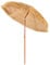 TANGZON 1.9M/2M/2.05M Hawaiian Umbrella, Thatched Folding Tilting Sunshade, Outdoor Portable Easy Set-up 8-Rib Tropical Tiki Hut Parasol for Beach Garden Patio (with Tilting Function, 200 x 206cm)